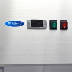 Ψυγείο 1200L 6 ρυθμιζόμενα ράφια 2/1 GN ΜΕ ΓΥΑΛΙΝΕΣ ΠΟΡΤΕΣ MAX-09400011 Π134 x Β80 x Υ198cm